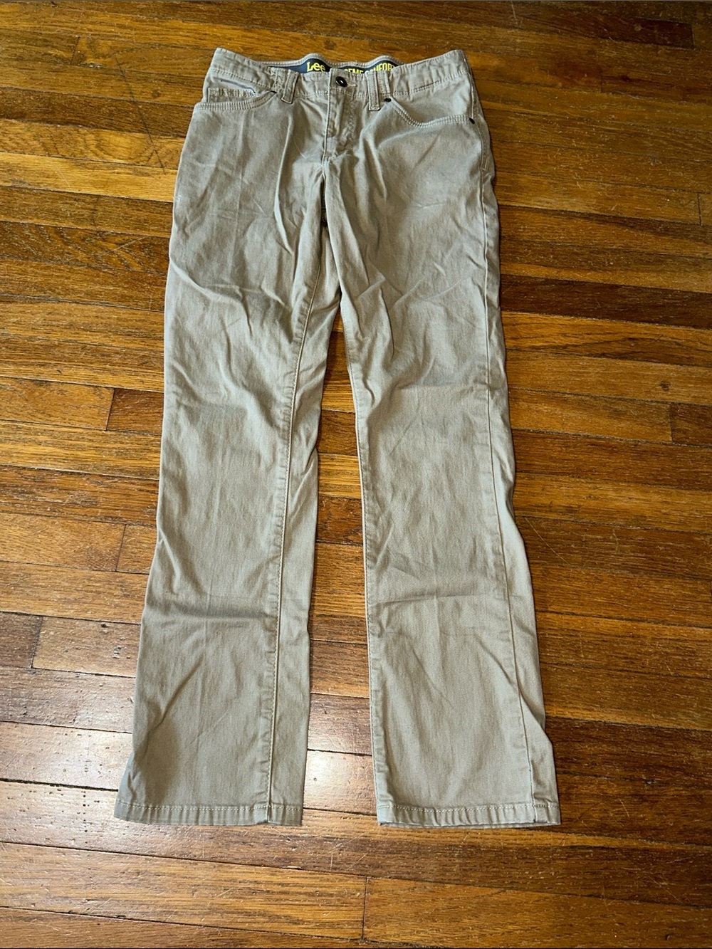 Lee Sport Series X-treme Comfort Straight Leg Pants, Adjustable Waist, Sz 16